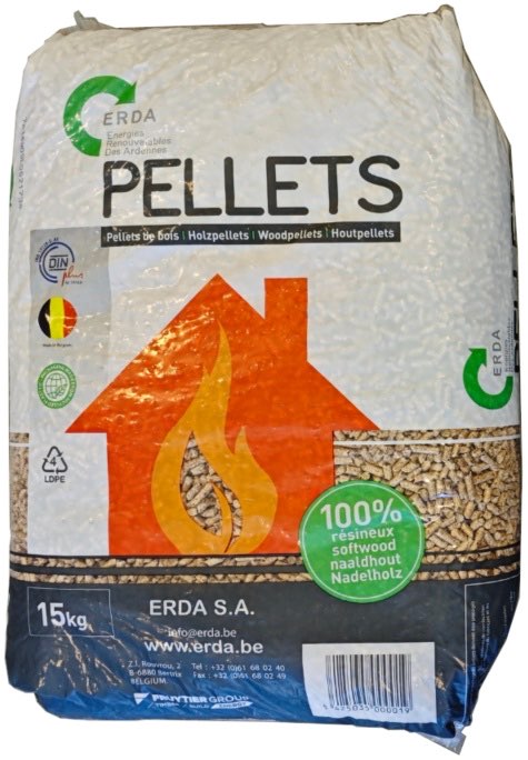 Illustration de la gamme Pellet ERDA